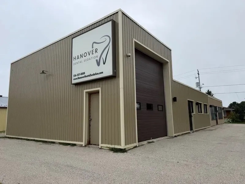 Exterior of Hanover Dental Sedation on 20th Avenue in Hanover, Ontario